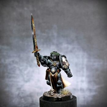 Space Marines Black Templars Emperor's Champion by rc555