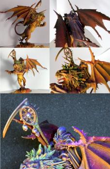 Chaos Lord on Manticore by Atamanist