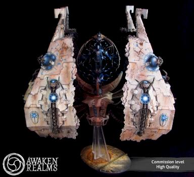Necron Tesseract Vault by Awaken Realms