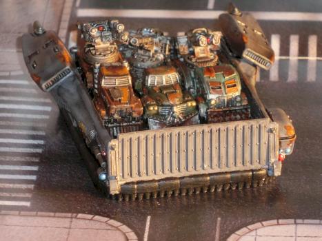 Resistance Kraken with Gun Wagons by Thernos