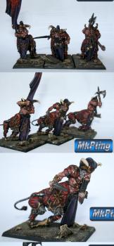 chaos dwarf bull centaur conversion by monoke