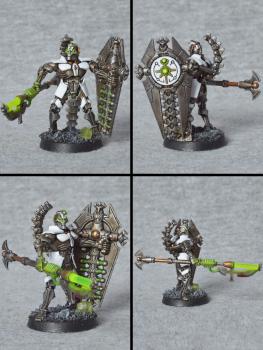 Djafer, necron vargard by Shi Vral