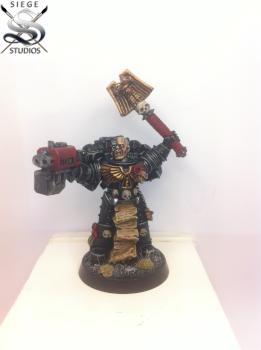 Space Marine Chaplain by Siegestudios