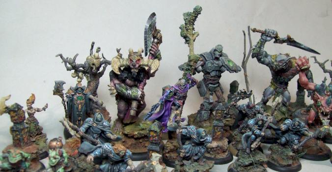 Kruegar´s Party - Circle of Orboros by Wildjack