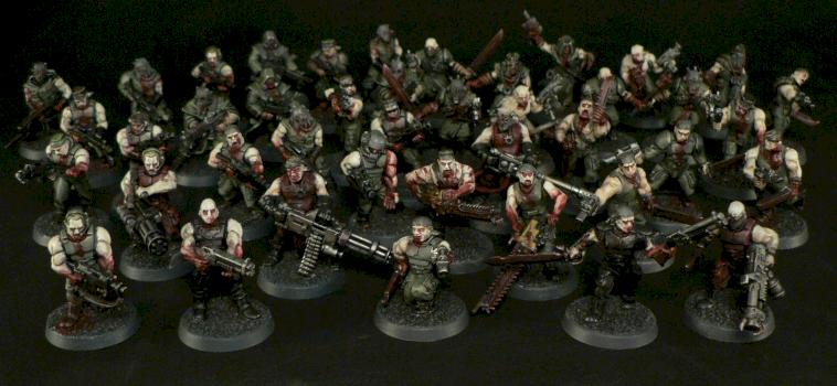 DooM Zombiemen - Custom Chaos Cultists by S K X