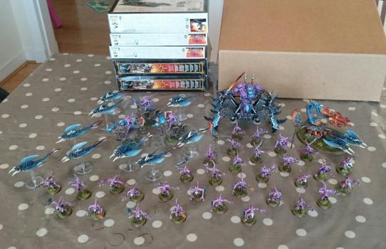 Tzeentch daemon army by Vet Sgt Ezekiel