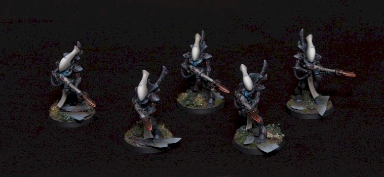 Eldar Ulthwé Wraithguard by Razyel