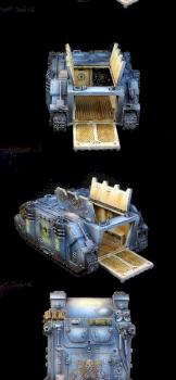 Space Wolves Rhino by Modelling Art Studio
