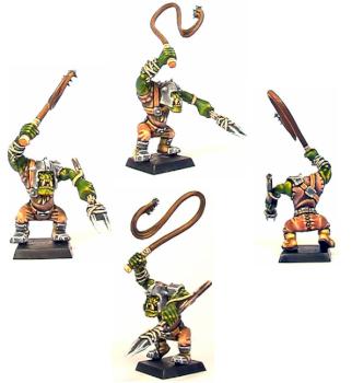 Orc with whip and spear by saxtim