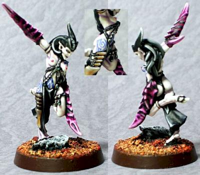 Slaaneshi Daemonette by kenf