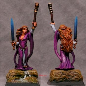 Bretonian Sorceress by belmin