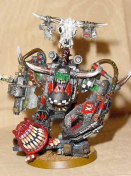 Grimfang da Waaaaghboss by Morkai