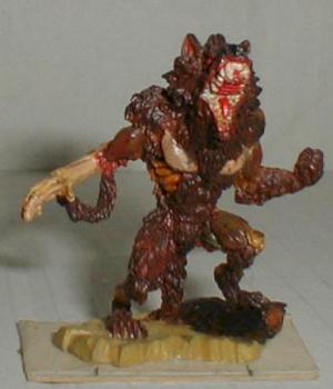 Zombie Werewolf by h2oy