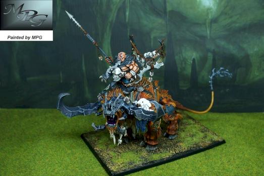 OK29 Warhammer MPG Painted Ogre Kingdoms Stonehorn by miss painting