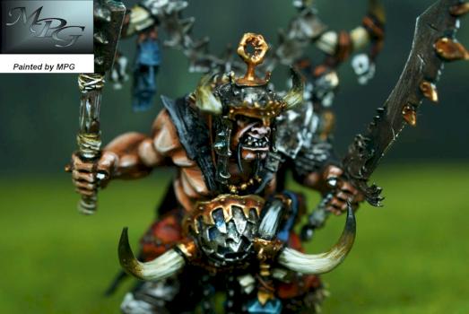 OK21 Warhammer MPG Painted Ogre Kingdoms Golgfag Maneater by miss painting