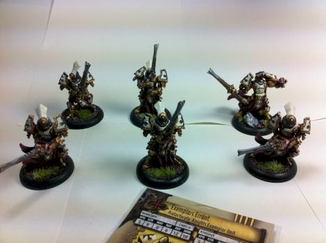 Warmachine Exemplar Errants by Avos