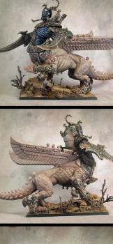 Tomb Kings Khemrian Necrosphinx by bizeljulien