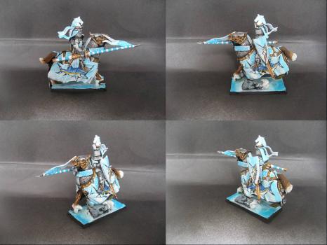 Warhammer Bretonnian Champion Knight of Swordfish by tinman755