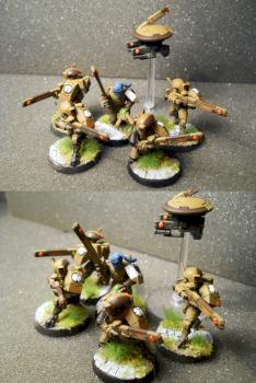 Tau fire warriors by Tryzna