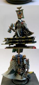 Space Marine commander of the Third Company Aquileia by bonecamp1779