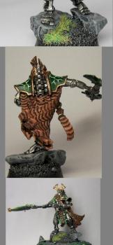 Necron Overlord by Rekrom