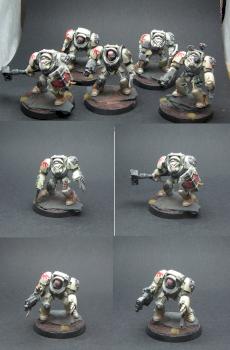 Deathwing Terminator Command Squad by dicker koenig