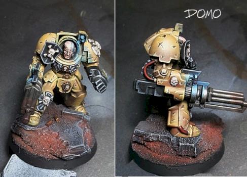 Imperial Fist terminator #1 by Domo