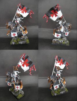 Warhammer Bretonnian Champion Templar Knight 2 by tinman755