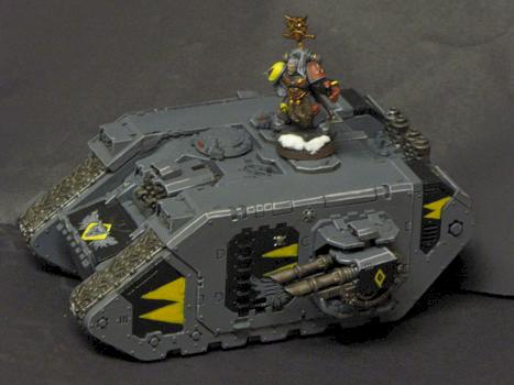 Space Wolf Landraider and Wolfguard by Captain_Chronos