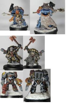 Space Wolf Heros by Seth Gravert