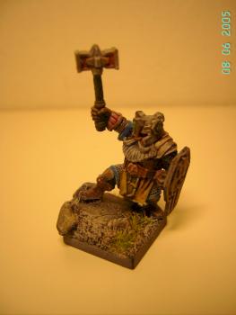 Mantic Games Dwarf King by d3fcon2