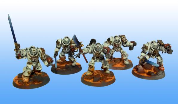 Grey Knights Terminator Squad by Aresius