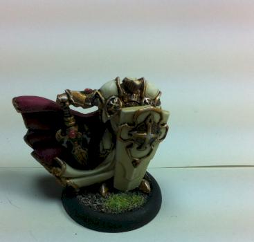 Warmachine/Menoth: Paladin of the Wall by Avos