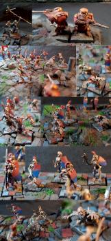 Dead Coming!!-Revenant,Skeletons,Ghouls vs Elves and Dwarfs by bei8262