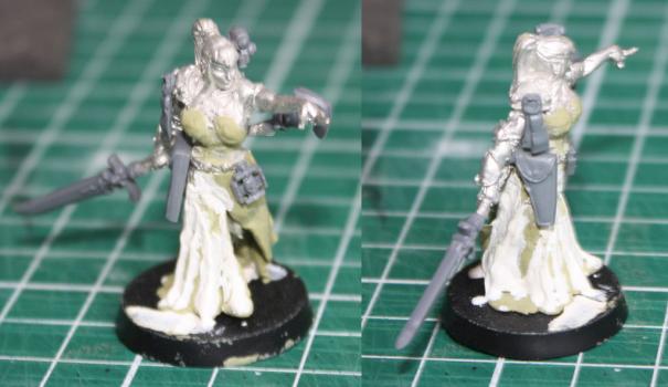 Taelor in a decent dress WiP update by Son of the Dragon