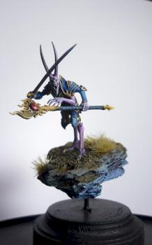 Tzeentch Sorcerer Lord by pocketbenji
