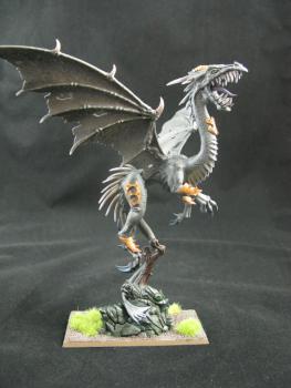 Dark Elf Black Dragon by TMarkhampaintingstudio
