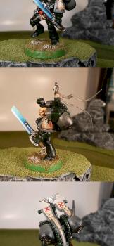 Exiled Chapter Space Marine Captain by DuncanStrohnd