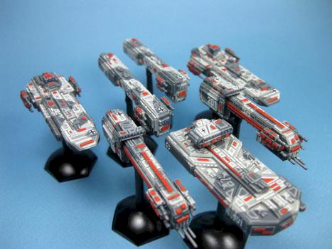 German ONESS Capital Ships by TripleZeroPainting