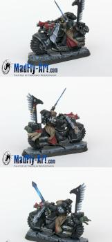 Ravenwing Bike Sergeant by MadFlyArtStudio