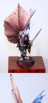 winged vampire by HonourGuard