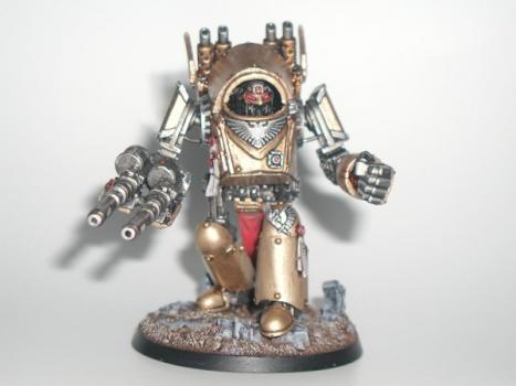 Pre heresy Custodes Dreadnought by Kaleb Daark
