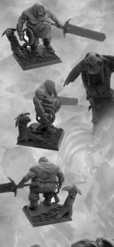 OGRE KINGDOMS Maneater ELFeater Converted/Sculpted by Koshal