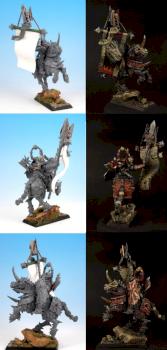Warhammer Lord of Chaos with Standard by rene