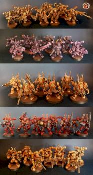 chaos space marine army by caiman