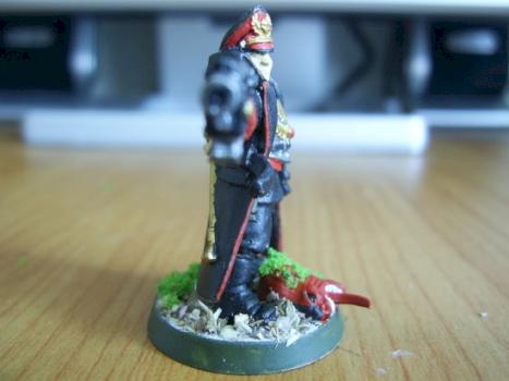 Commissar with Bolt pistol by electronic out