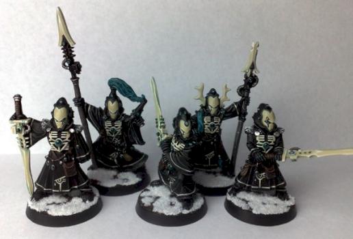 Ulthwe warlock squad by Loranis