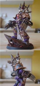 Chaos Lord Adraz Nakir of the Black Talons by Phal Brannon