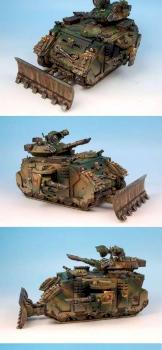 Warhammer 40K Dark Angels Predator Tank by rene