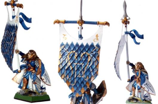 high elfe battle standart bearer by lukatme